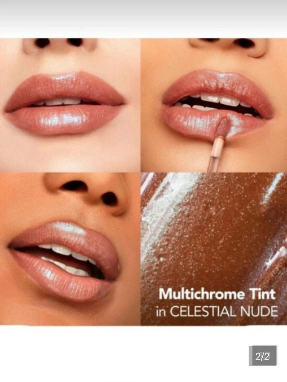 💉💉Buxom Lip Gloss Plump Shot — Celestial Nude Multichrome Sheer Tint💉💉